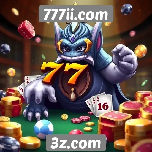 Oferta de jogos de cassino disponíveis no site